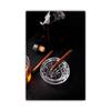 Wall Art Wine Glass Canvas Painting Whisky Bottle Cigar Poster Living Room Kitchen Home Decoration Mural Fashion Bar Restaurant No Frame