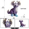 Европейская мифология Пегас и Единорог Модель Игрушка Украшение