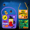 Pumpkin Bag DIY Halloween Candy Bag Trick Or Treat Pumpkin Handbag  Kindergarten