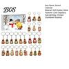 Party Favors 2026 Advent Calendar, 24 Days Cute Animal Keychains Christmas Countdown Box Mini 3D Collectible Figures, Holiday Gift for Kids,