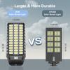 36 Lens Integrated Solar LED Street Light Europe Local Stock Fast Delivery Stateside Inventory Commercial Parking Lot Lamp