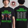 NBA YoungBoy Masa Tour 2025 Мерч Двусторонняя футболка Унисекс футболка