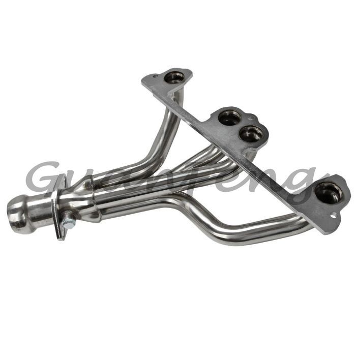 Комплект прокладок и труб выпускного коллектора для 1997 1998 1999 Для Jeep Wrangler TJ 2.5L L4 Нержавеющий выпускной коллектор с даунпайпом
