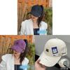 Embroidered Letter G Unstructured Baseball Cap With Sun Protection For Casual Summer Wear