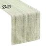 Modern Minimalist Table Runner Cotton Linen for Dining Table, Nordic Long Desk Kitchen Coffee Tea Natural Rustic Home Decor Moisture Absorbent