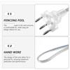 Foil Body Wire Fencing Epee Foil Hand Cord Light Weight Flexible Rockible Fencing Body Wire Pin Plug Body Cord Enduring
