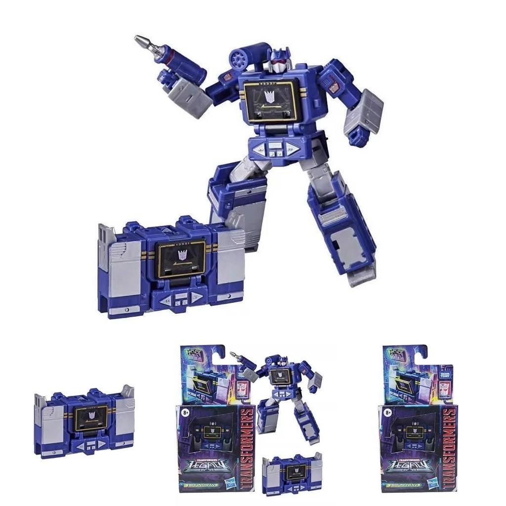 Трансформеры Наследие Основной класс Саундвейв Фигурка 9 см Дизайн в стиле G1 Энергон Сила