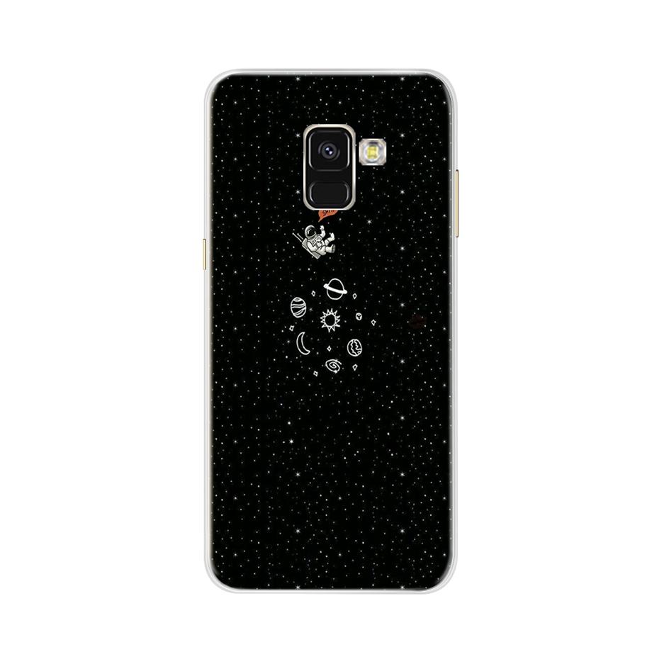 Для чехла Samsung A6 2018 Чехол A600F Мягкий Силикон ТПУ Задняя Крышка Чехол для Телефона Для Samsung Galaxy A6 Plus 2018 A605 A605F A 6 Чехол