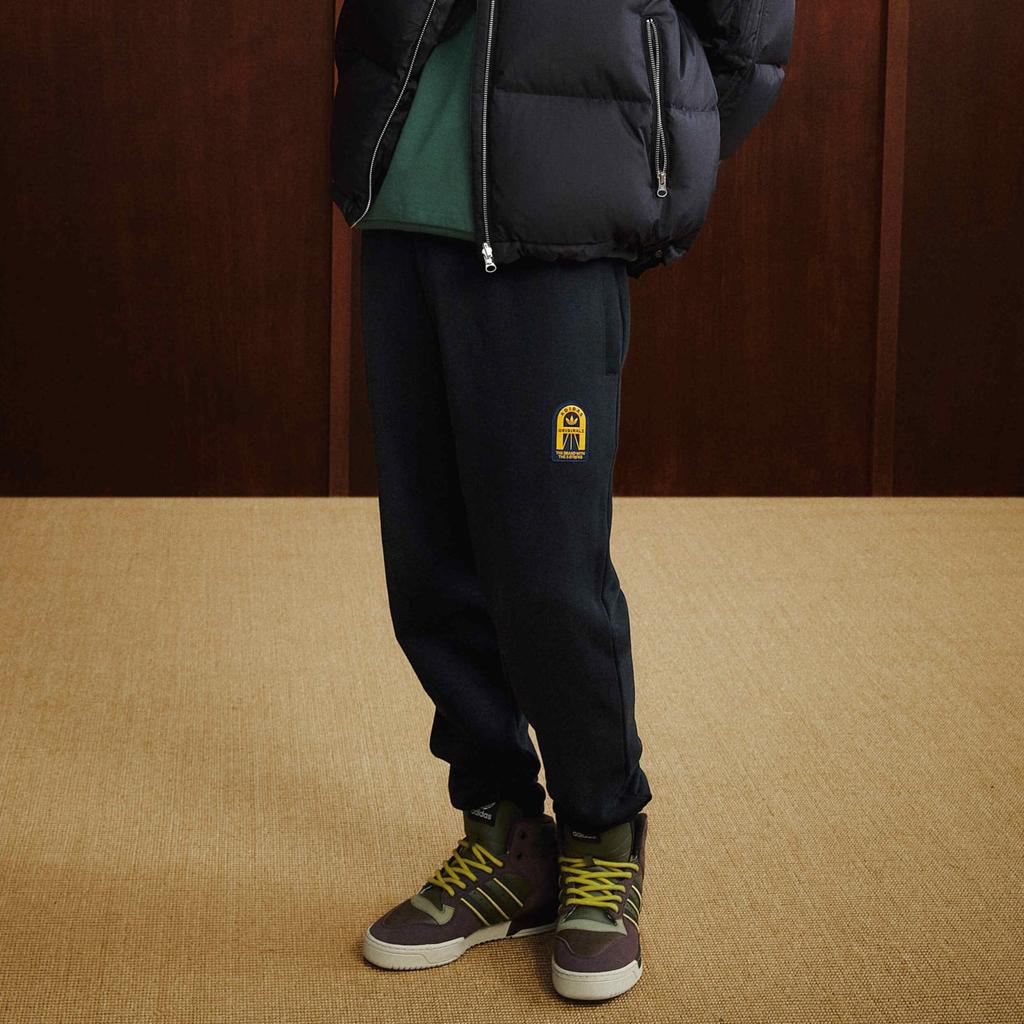 Adidas Оригинальные графические джоггеры мужские джоггеры черные JL9863