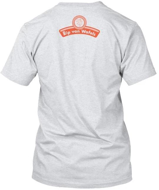 Rip Van Wafels Оригинальная голландская футболка TTshirt Сделано в США Размер от S до 5XL