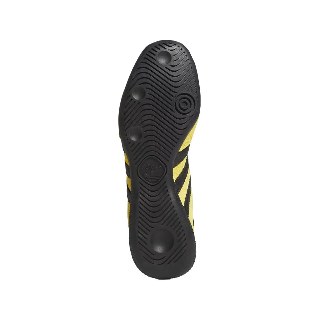 adidas Женские кеды Handball Spezial Lo Pro Желтое основание Черный корпус Черно-золотой металлик KJ3627