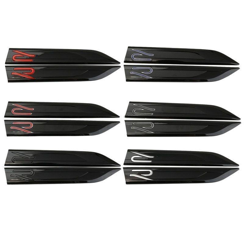 2 шт. новый значок R Blade эмблема для GOLF 7 8 GTI Magotan B8 Passat автомобиль крыло логотип наклейка
