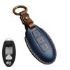Чехол для ключей из натуральной кожи для Nissan X-Trail, Teana, Tiida, Sylphy, Qashqai и Murano