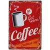 Plaque Metal Signs Drink Coffee Wall Decoration Vintage Art Posters Iron Painting for Man Cave Home Cafe Garden Club Bar