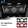 Наклейка из настоящего мягкого углеродного волокна для Vauxhall Opel Astra H MK5 2004 2005 2006 2007 2008 2009 2010 LHD RHD Панель рамки CD-AC для автомобиля