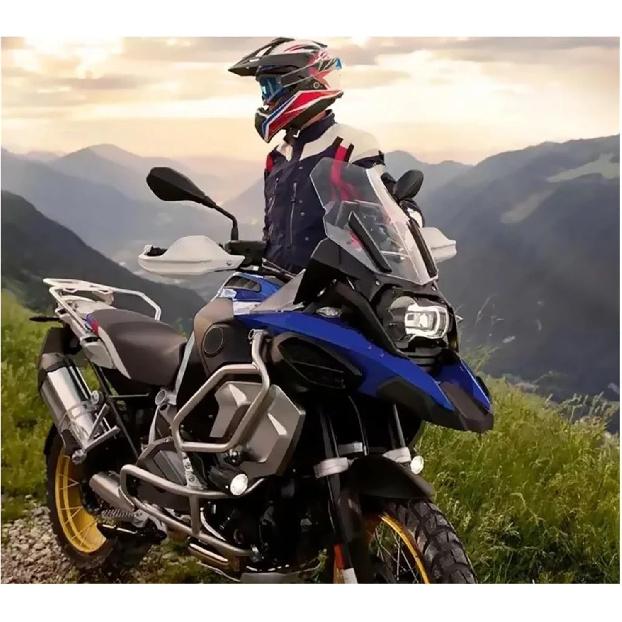 Handlebar Riser For B&MW For R1200GS R1250GS R1250RS For S1000XR R1200R For A&dventure For ADV 32MM CNC Handlebar Riser Motorcycle Handlebar Back