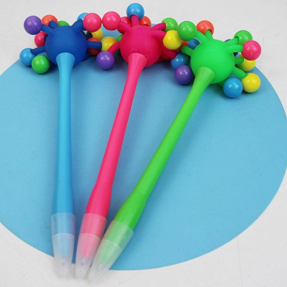 Fun To Your Writing Small Ball Ballpoint Pen Decompression Ballpoint Pen Toy Pen Office Supplies