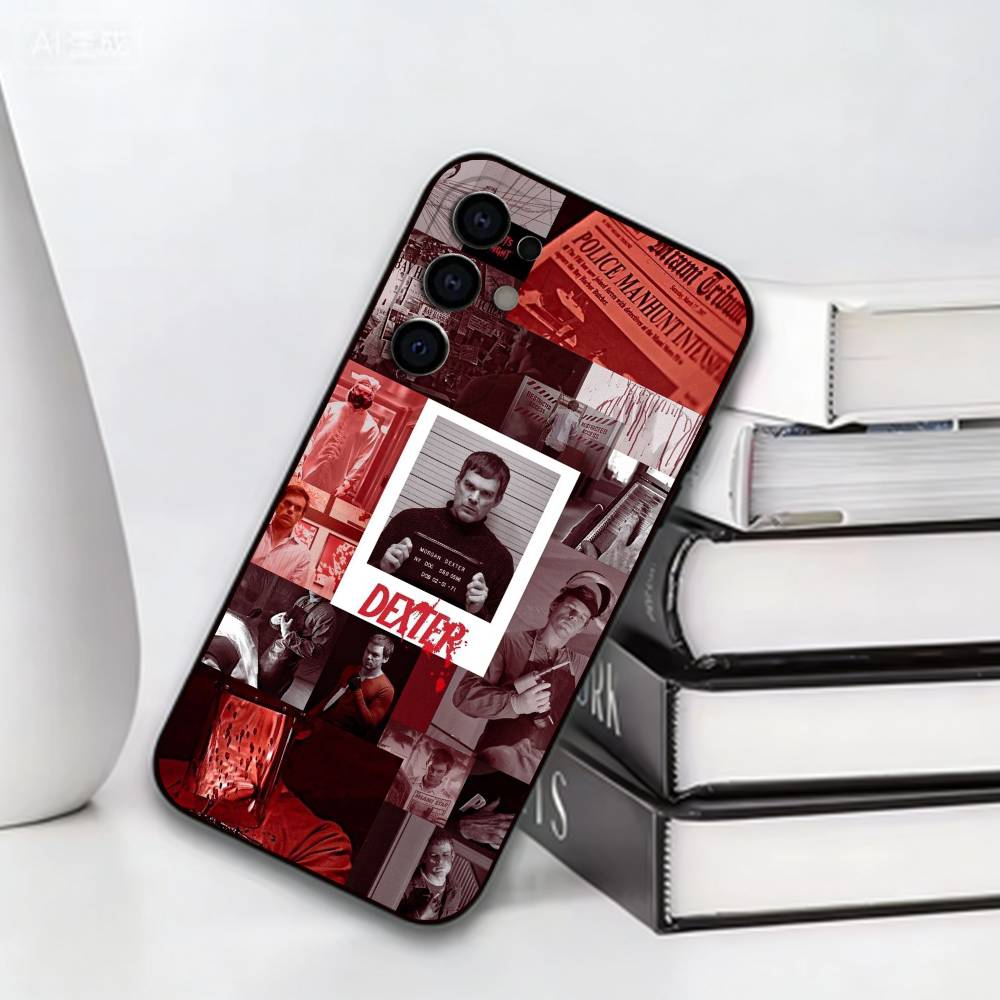Film D-Dexter Morgan  Phone Case For Samsung S25,S24,S21,S22,S23,S30,Ultra,S20,Plus,Fe,Soft Silicone Black Cover