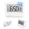 SODOI Kitchen Timer, 12/24 Hour, Table Clock, Alarm Clock with Magnet, Maximum Time of 99 Hours, 59 Minutes, 59 Seconds, Digital Timer, Large Display,