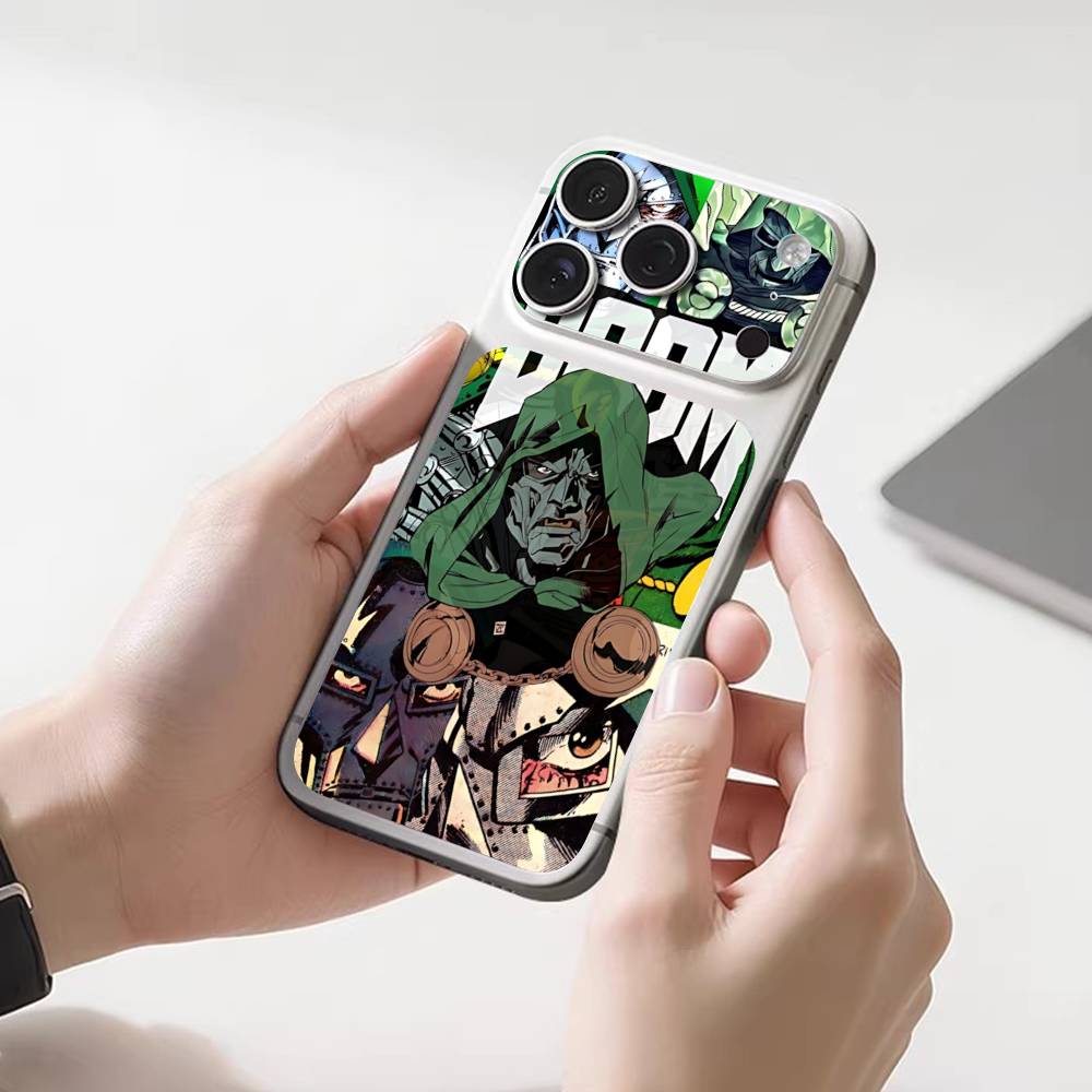 Underground Hip Hop M-MF-DOOM Wrap Sticker For IPhone17 Pro/17pro Max Phone Decal Skin Rear Protector Case Film Full Cover
