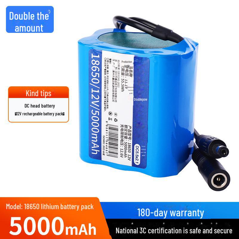 12 В 18650 литиевый аккумулятор для аудиоинструментов - Высокая емкость