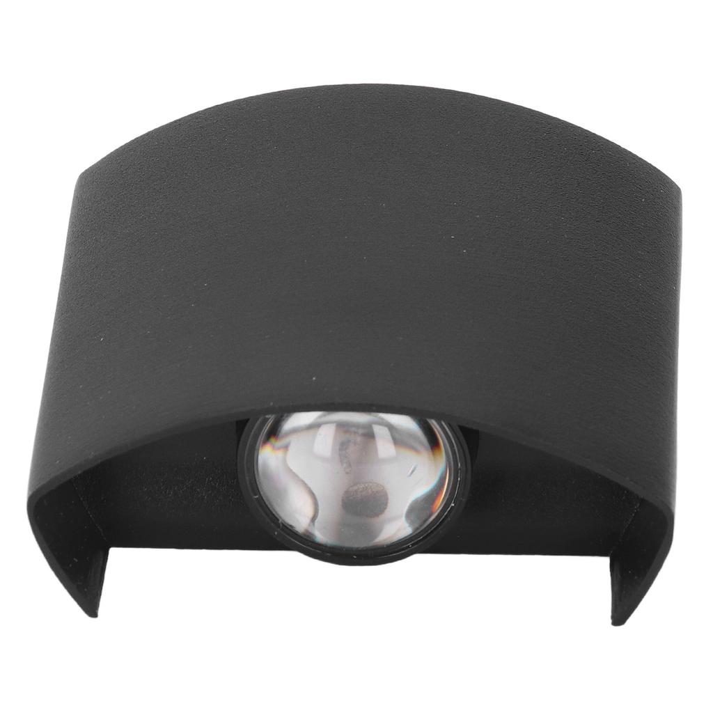 LED Wall Light Waterproof Decorative Aluminum Alloy Black Wall Sconce Lamp for Outdoor 110?265V