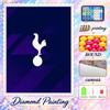 Набор для алмазной мозаики Tottenham Hotspur 5D Полная выкладка Сделай сам Алмазная мозаика Настенное искусство Домашний декор