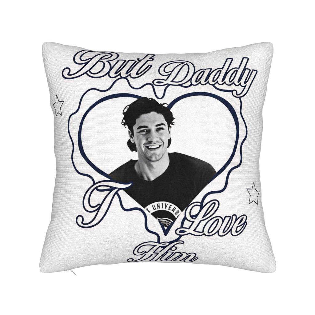 Pillow Case Garrett Graham Heart Shape Poster Print Pillow Cover For Sofa Bedroom Home Decor Retro Trendy Pillowcases