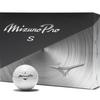 Mizuno Pro S White Golf 1 Dozen 5NJBT835 Balls, (12 Balls),