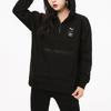 Puma Толстовка с капюшоном и большим карманом, спортивная, дышащая, женская, черная 532340-01
