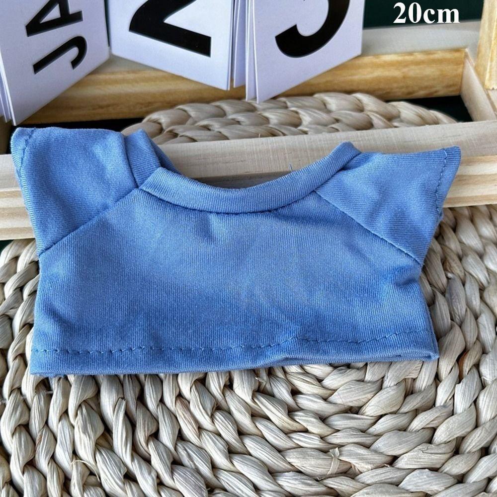 Fashion Style Cotton Doll Clothes Elastic Idol Doll Outfit  for 10/15/20cm Cotton Stuffed Dolls