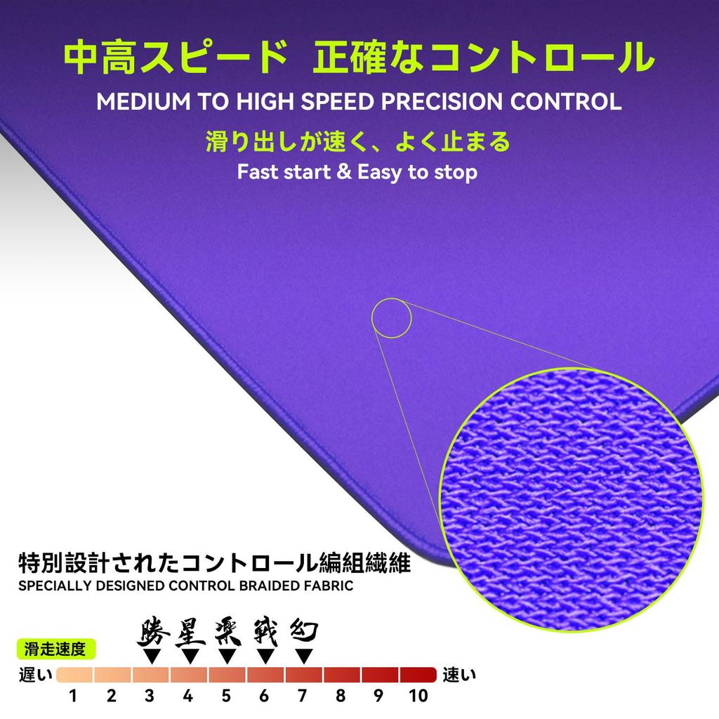 Игровой коврик для мыши TALONGAMES Raku SE Series Игровой коврик для мыши Киберспортивный коврик для мыши 480x400x4мм Ткань Ткань Функция Резиновая основа Усиленные края Стабильная работа