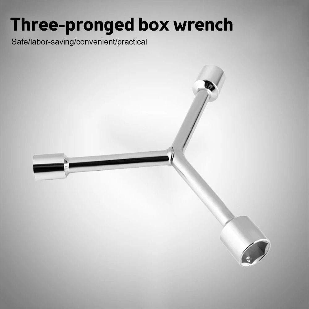 1 шт. хром-ванадиевая сталь треугольный торцевой ключ велосипедный трехвилочный ключ Y-образный гаечный ключ