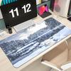Forest Snow Scene Mouse Pad Keyboard Mousepad large X mm Desk Mat PC Gamer Office Carpet Home Table pad