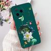 Чехол для Infinix Note 12 Pro 4G X676B Силиконовый Милый Модный Цветочный Расписной Мягкий Задний Чехол Для Телефона Infinix Note 12 Pro
