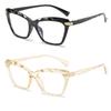 2PCS Anti Blue Light Glasses Exquisite Cat Eye Eyewear Women Men High Quality Eyeglas Blue Light Blocking Man Lady Eyeglasses