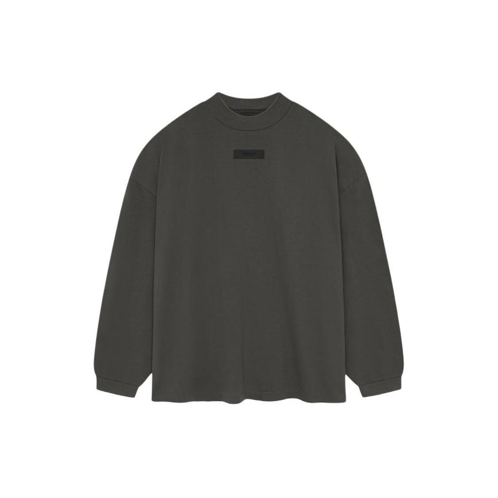 Fear of God Футболка Essentials с длинными рукавами, чернильные мужские топы, черные 125SP244200F