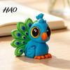 Articulated Peacock Toy 3D Printed Figurine, Movable Joint Fidget Toy, Cartoon Cute Desk Decor Desktop Ornament, Stress Relief Gift for Kids