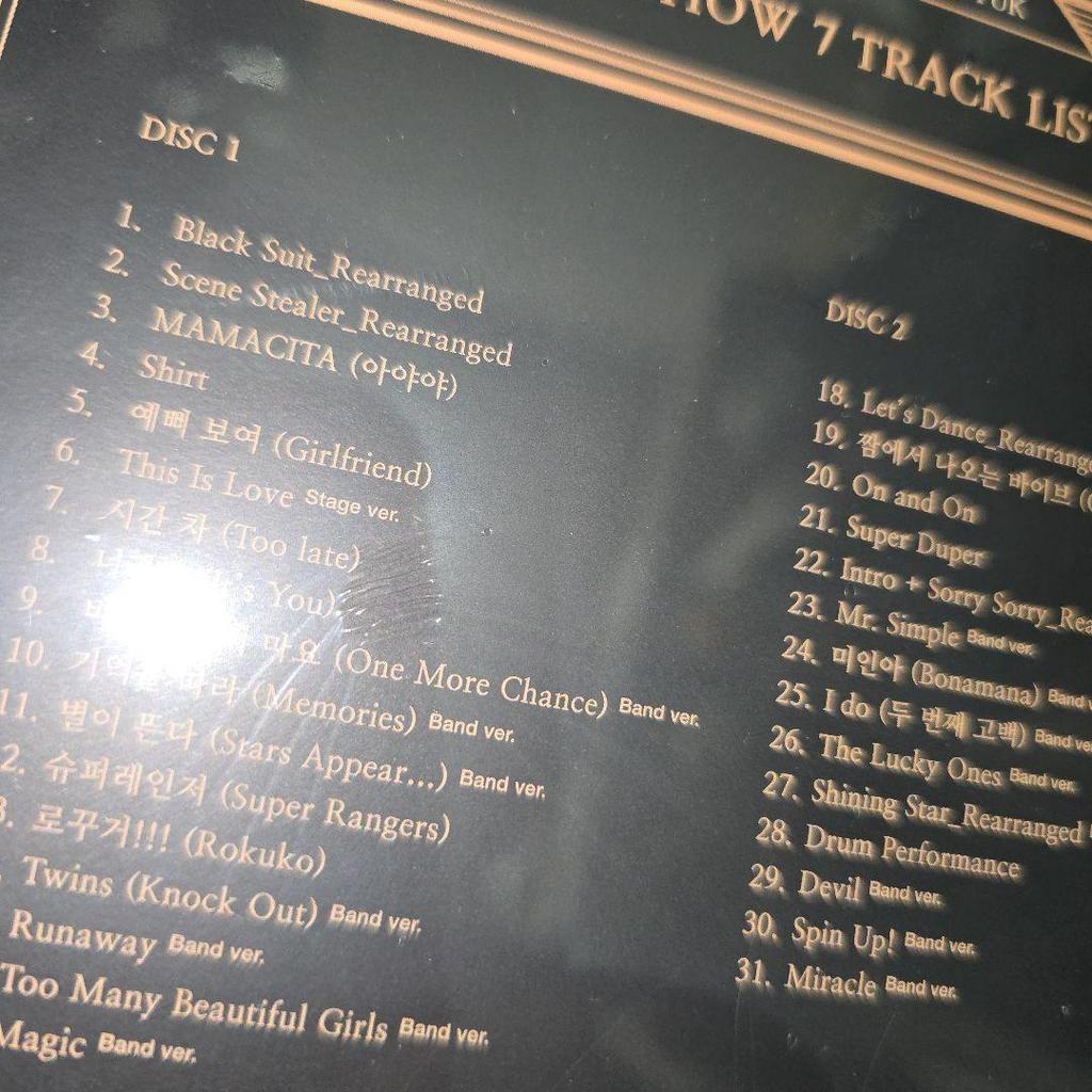 [USED] SUPER SHOW 7 super junior sappho 7