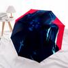 The Weeknd Fashionable Automatic Opening/Closing Folding Umbrella. Portable and Foldable, Ideal for Gift, Travel, and Daily Use.