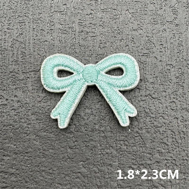 Милые мультяшные маленькие вышитые нашивки для одежды Candycherry Наклейки-нашивки на одежду, приклеиваемые утюгом, Термонаклейки, Значки