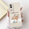 Цветочный чехол для Vivo V40e Чехол Мягкий Силиконовый Задняя крышка телефона Корпус Для Vivo V 40e V40e 4G V2403 Чехол TPU Fundas
