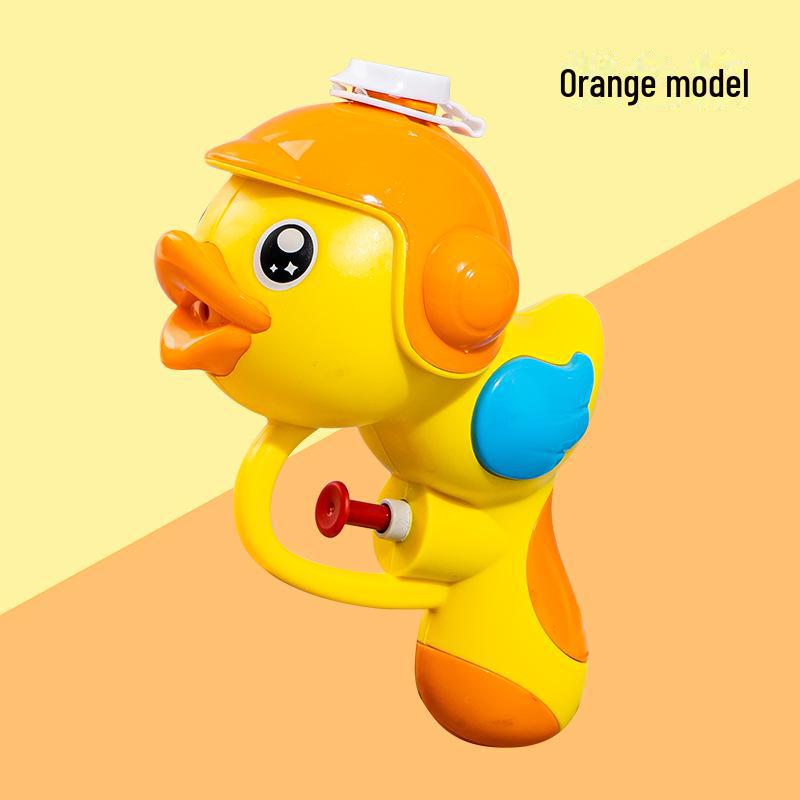 Детский милый утенок-водяной пистолет: Интерактивная игрушка для пляжа и плавания «родитель-ребенок»