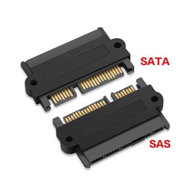 Карта-адаптер порта SATA 7+15Pin папа-мама Прямая/Под углом 90 градусов для SATA HDD SSD 22Pin папа-мама Кабель питания и данных SATA