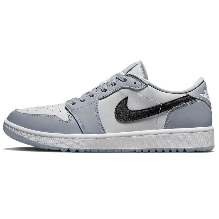 Air Jordan 1 Low Golf 'Wolf Grey' (Unisex) Wolf Grey / Photon Dust / White / Black Casual Shoes DD9315 002