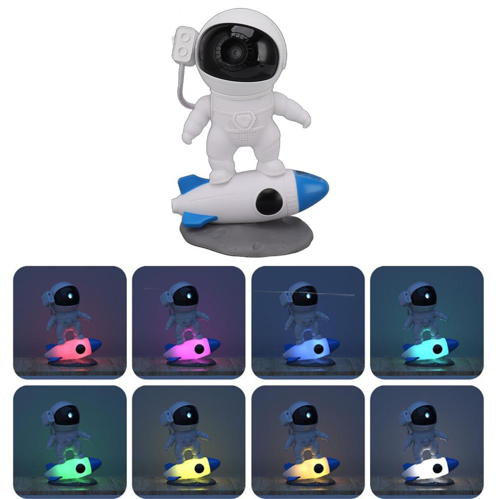 Звездный проектор Galaxy Night Lights USB Type C 360 градусов вращения магнитной головки RGB Astronaut Light