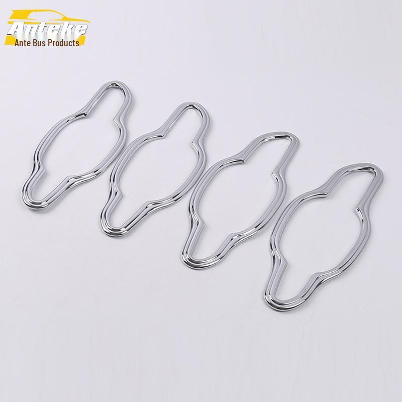 19 Tucson Защитная пленка для дверных чаш: Защитная наклейка от царапин и износа для наружных дверных ручек, автомобильные аксессуары