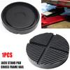 Floor Slotted Car Rubber Jack Pad Frame Protector Guard Adapter Jacking Lifting Disk Pad Tool Pinch Weld Side Chassis Trolley