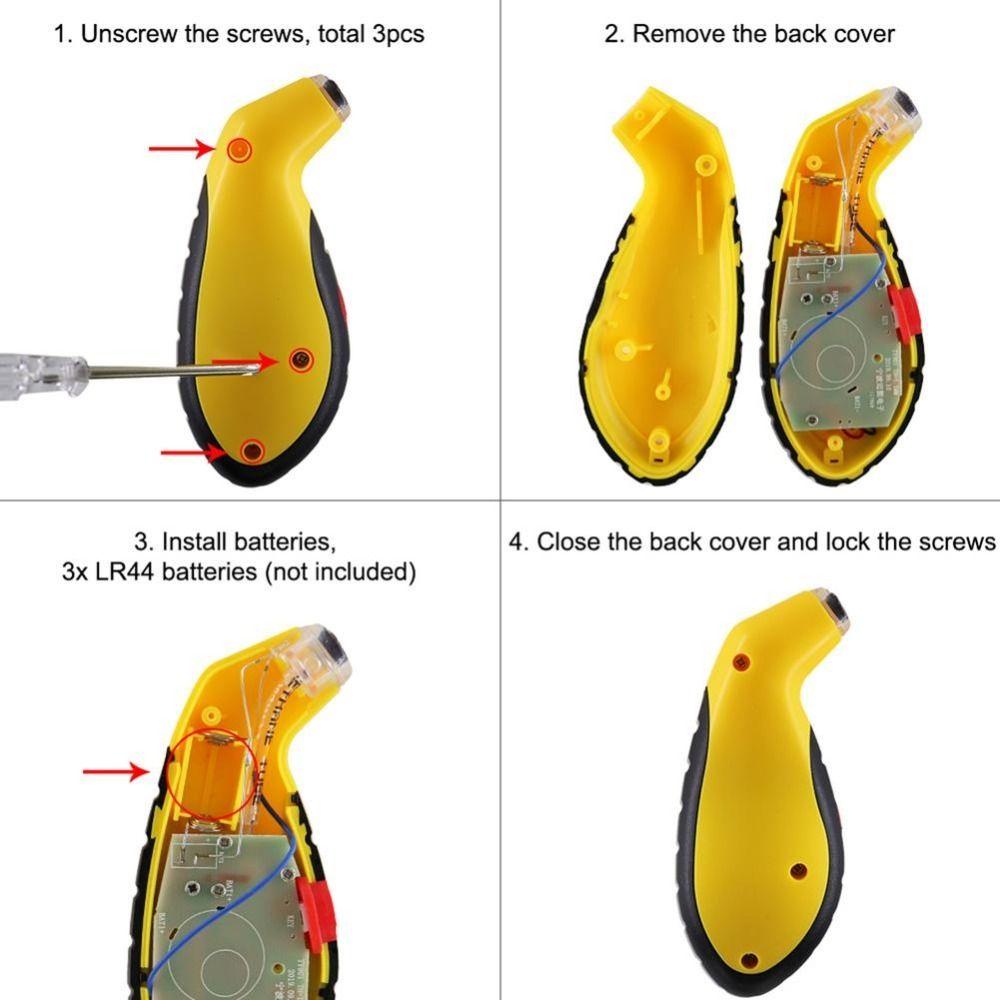 Car Accessories Air PSI Meter Tester Detector Tire Pressure Gauge Tyre Pressure Digital Meter Car