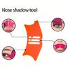 Силиконовые средства для макияжа носа, тени для носа, инструмент для макияжа, профессиональная подводка для глаз, трафареты для макияжа, косметические вспомогательные инструменты для ремонта
